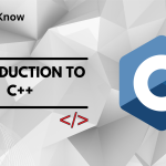 introduction to C++