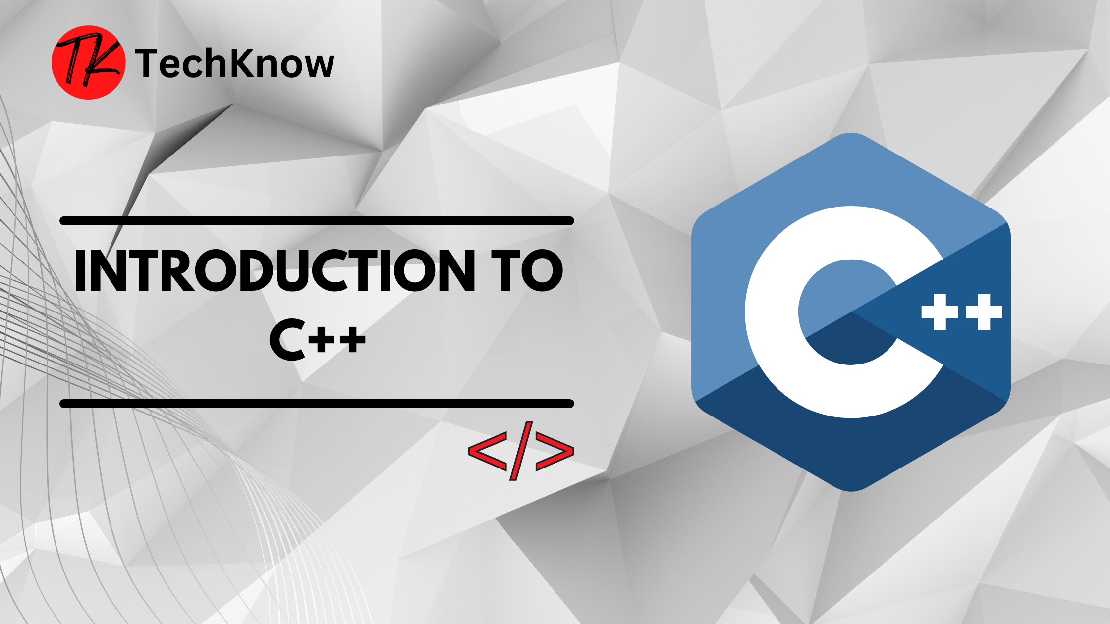 introduction to C++